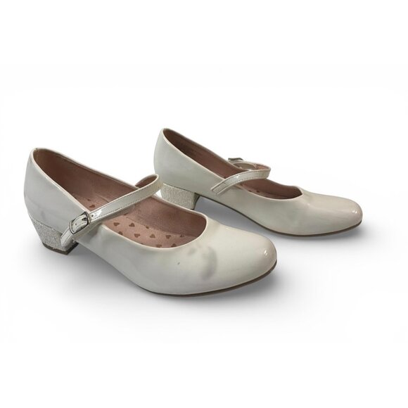 SO Claudie Girls' Mary Jane Heels, Size: 6, White - Picture 2 of 12